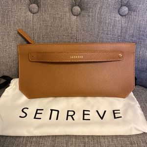 Senreve bracelet pouch chestnut